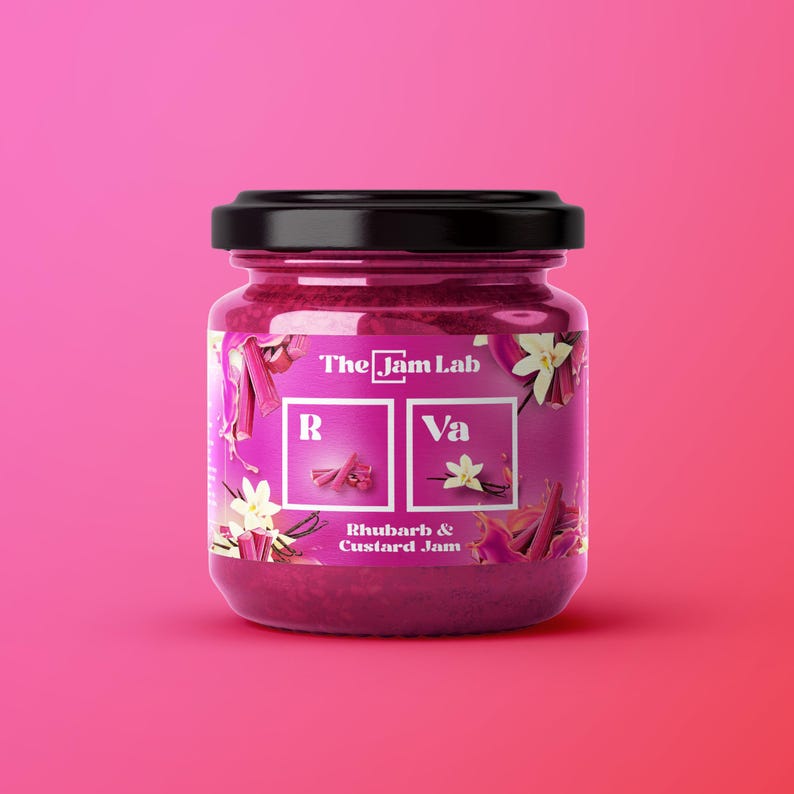 Rhubarb & Custard Jam